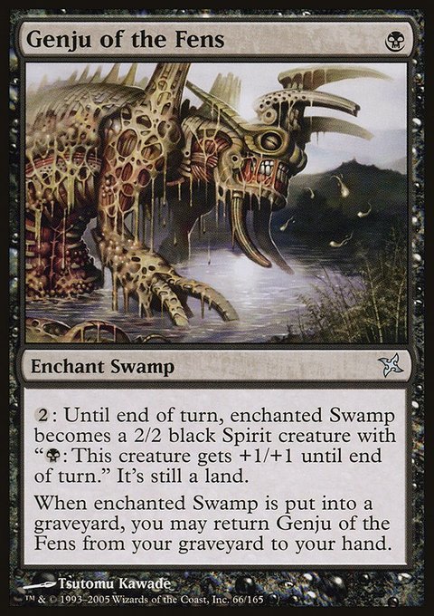 Genju of the Fens, Betrayers of Kamigawa #66, Magic: The Gathering card