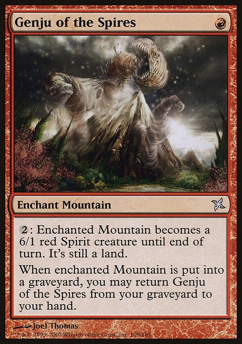 Genju of the Spires, Betrayers of Kamigawa #105, Magic: The Gathering card