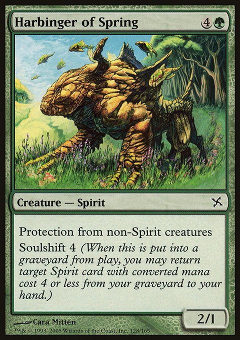 Harbinger of Spring, Betrayers of Kamigawa #128, Magic: The Gathering card