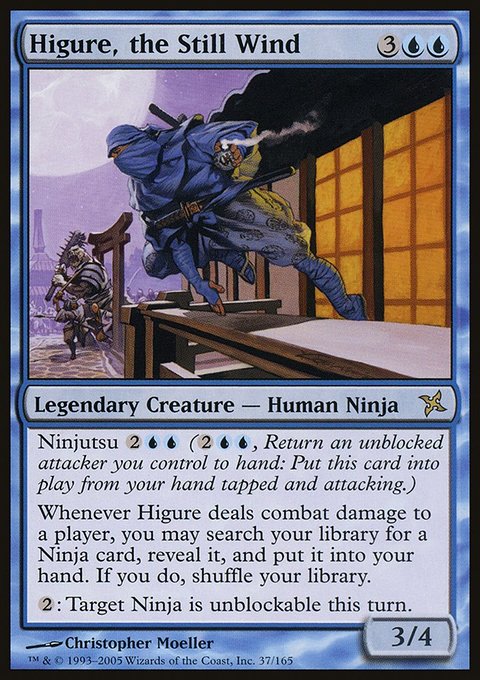 Higure, the Still Wind, Betrayers of Kamigawa #37, Magic: The Gathering card