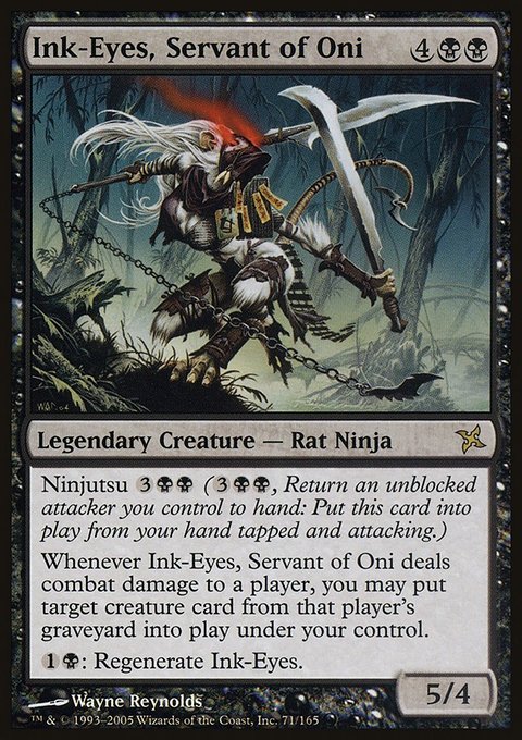 Ink-Eyes, Servant of Oni, Betrayers of Kamigawa #71, Magic: The Gathering card