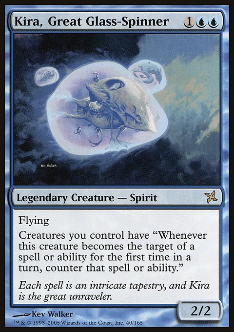 Kira, Great Glass-Spinner, Betrayers of Kamigawa #40, Magic: The Gathering card