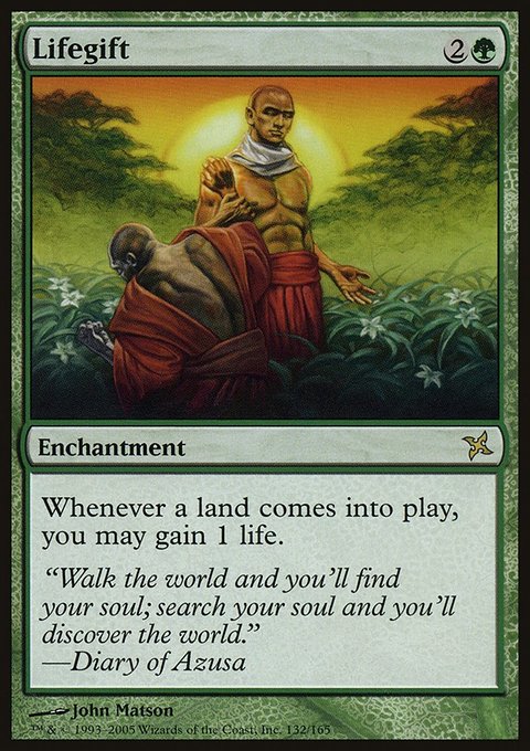 Lifegift, Betrayers of Kamigawa #132, Magic: The Gathering card
