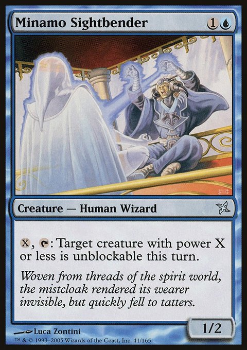Minamo Sightbender, Betrayers of Kamigawa #41, Magic: The Gathering card