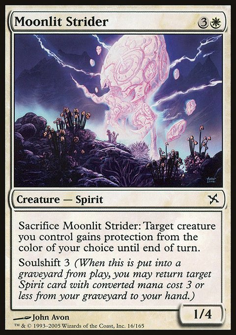Moonlit Strider, Betrayers of Kamigawa #16, Magic: The Gathering card