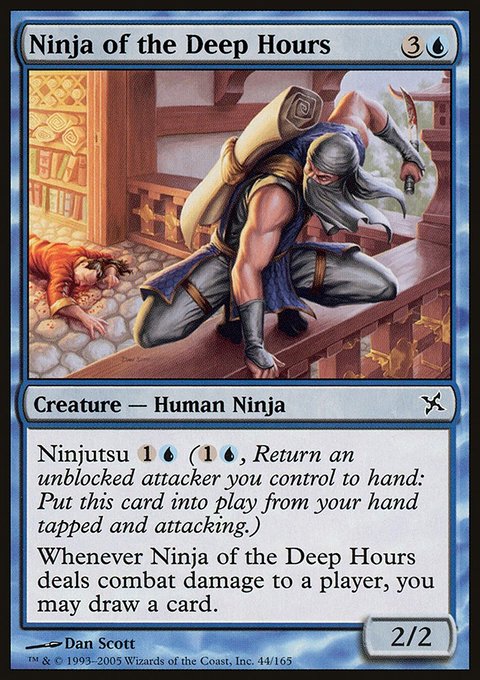 Ninja of the Deep Hours, Betrayers of Kamigawa #44, Magic: The Gathering card