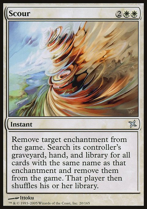 Scour, Betrayers of Kamigawa #20, Magic: The Gathering card