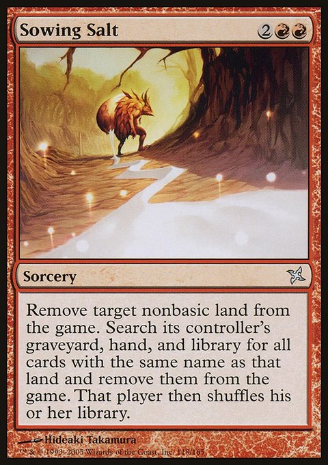 Sowing Salt, Betrayers of Kamigawa #118, Magic: The Gathering card