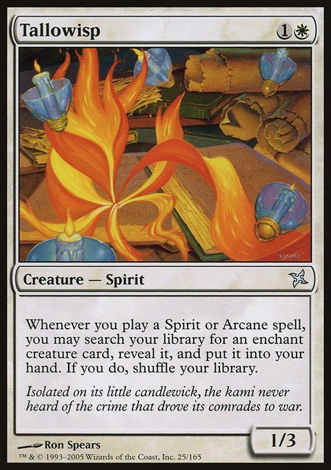 Tallowisp, Betrayers of Kamigawa #25, Magic: The Gathering card