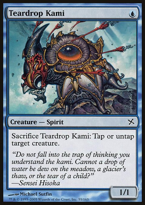 Teardrop Kami, Betrayers of Kamigawa #55, Magic: The Gathering card