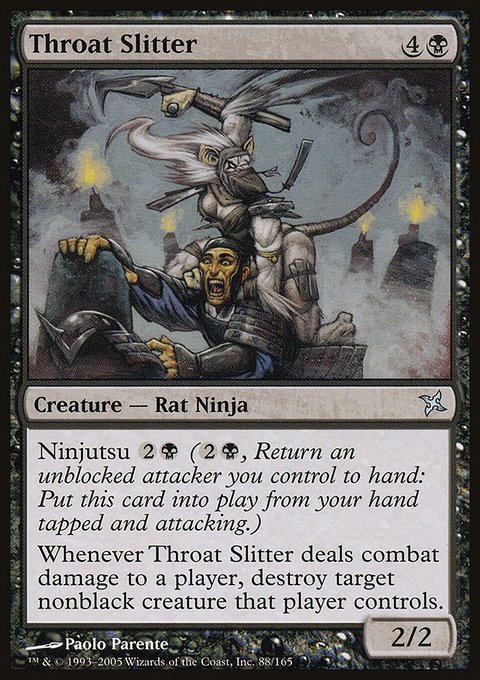 Throat Slitter, Betrayers of Kamigawa #88, Magic: The Gathering card