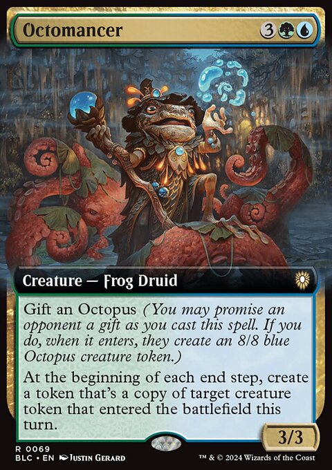 Octomancer, Bloomburrow Commander #69, Magic: The Gathering card