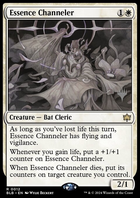 Essence Channeler, Bloomburrow Promos #12p, Magic: The Gathering card