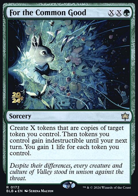 For the Common Good, Bloomburrow Promos #172s, Magic: The Gathering card