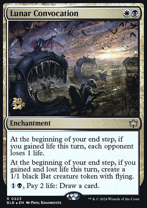 Lunar Convocation, Bloomburrow Promos #223s, Magic: The Gathering card