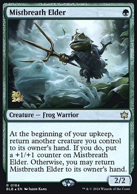 Mistbreath Elder, Bloomburrow Promos #184s, Magic: The Gathering card