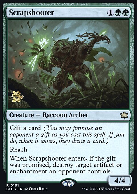 Scrapshooter, Bloomburrow Promos #191s, Magic: The Gathering card