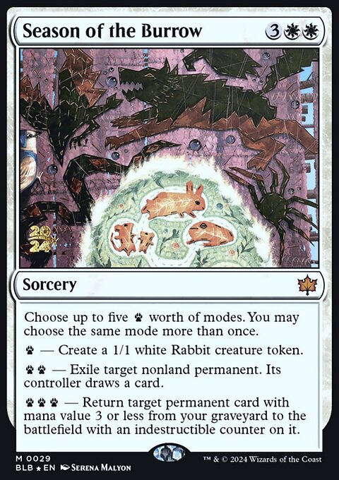 Season of the Burrow, Bloomburrow Promos #29s, Magic: The Gathering card