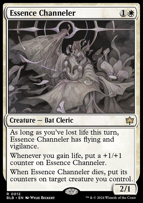 Essence Channeler, Bloomburrow #12, Magic: The Gathering card