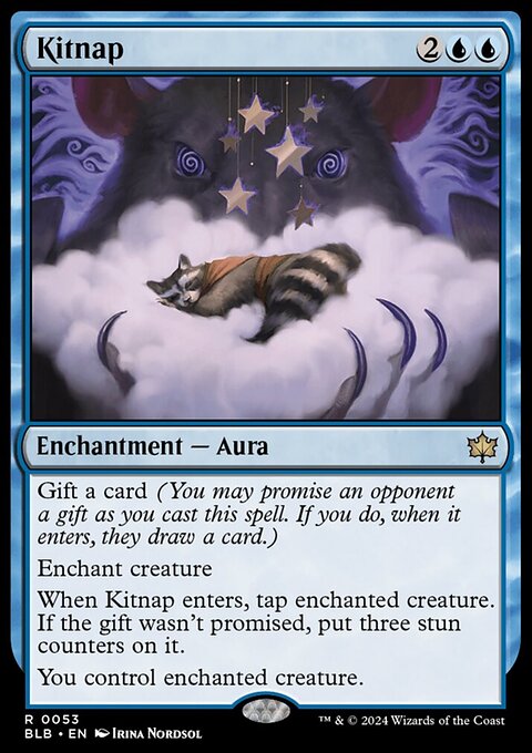 Kitnap, Bloomburrow #53, Magic: The Gathering card