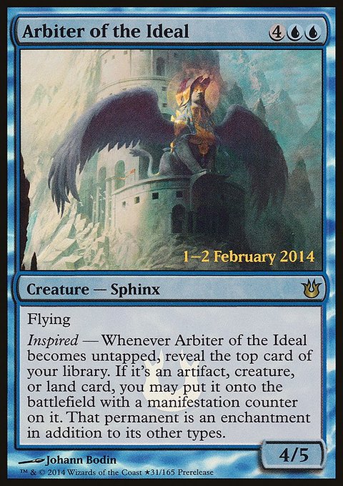 Arbiter of the Ideal, Born of the Gods Promos #31★, Magic: The Gathering card