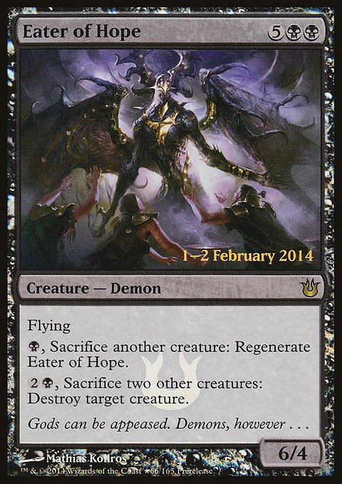 Eater of Hope, Born of the Gods Promos #66★, Magic: The Gathering card
