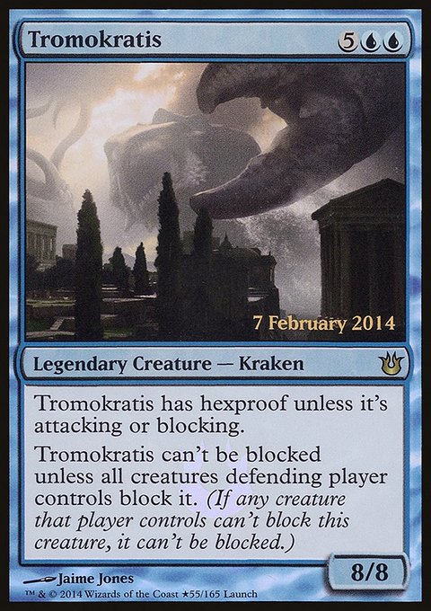 Tromokratis, Born of the Gods Promos #55★, Magic: The Gathering card