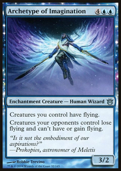 Archetype of Imagination, Born of the Gods #32, Magic: The Gathering card