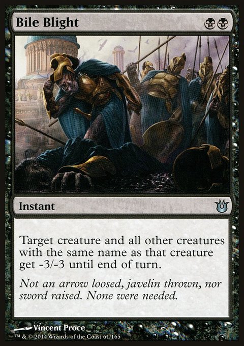 Bile Blight, Born of the Gods #61, Magic: The Gathering card