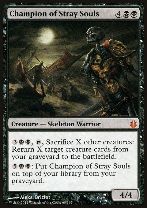 Champion of Stray Souls, Born of the Gods #63, Magic: The Gathering card