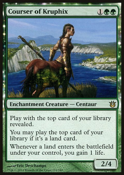 Courser of Kruphix, Born of the Gods #119, Magic: The Gathering card