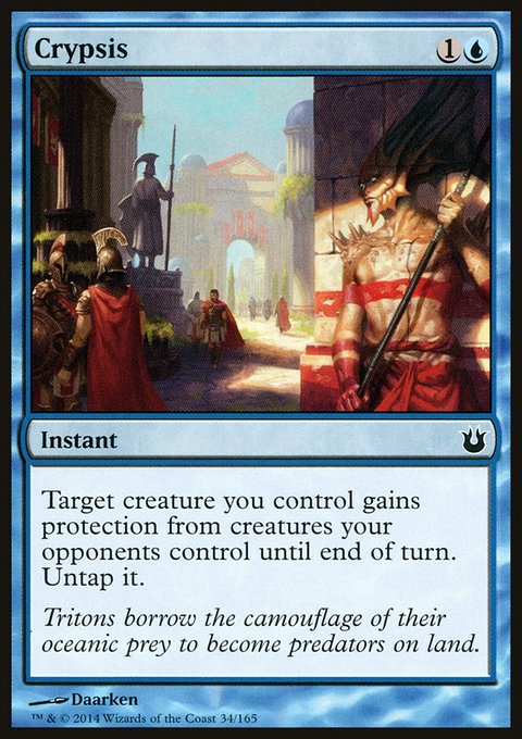 Crypsis, Born of the Gods #34, Magic: The Gathering card