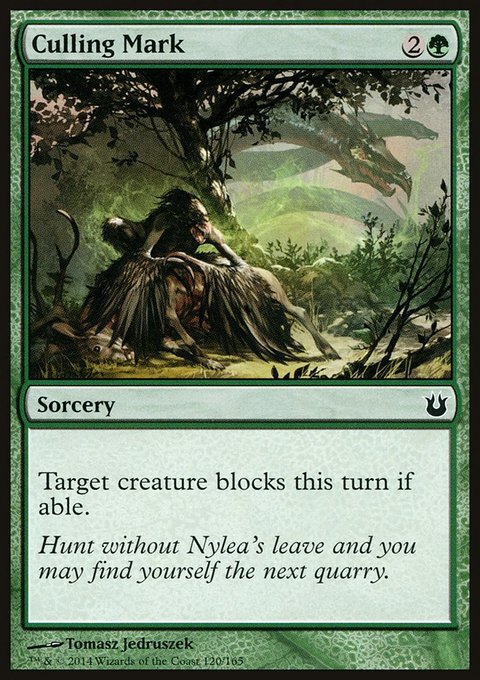 Culling Mark, Born of the Gods #120, Magic: The Gathering card