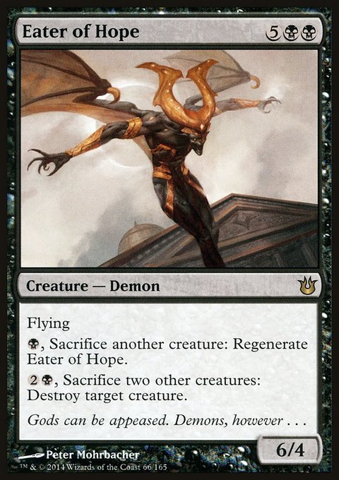 Eater of Hope, Born of the Gods #66, Magic: The Gathering card
