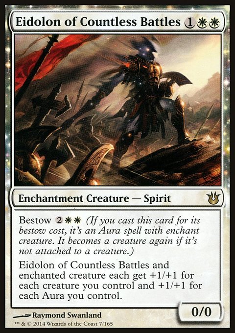 Eidolon of Countless Battles, Born of the Gods #7, Magic: The Gathering card