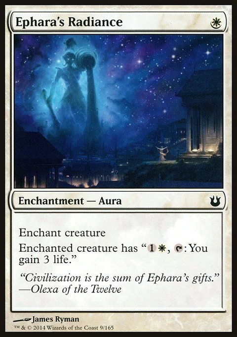 Ephara's Radiance, Born of the Gods #9, Magic: The Gathering card