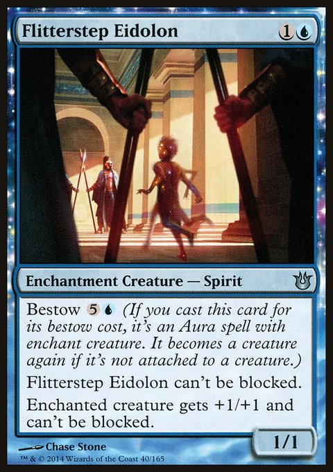 Flitterstep Eidolon, Born of the Gods #40, Magic: The Gathering card