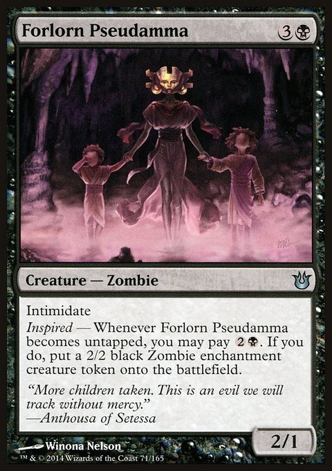 Forlorn Pseudamma, Born of the Gods #71, Magic: The Gathering card