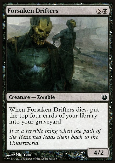 Forsaken Drifters, Born of the Gods #72, Magic: The Gathering card