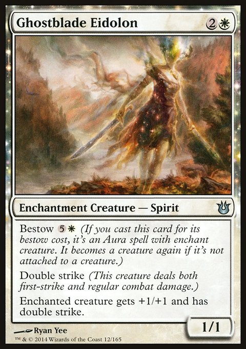 Ghostblade Eidolon, Born of the Gods #12, Magic: The Gathering card