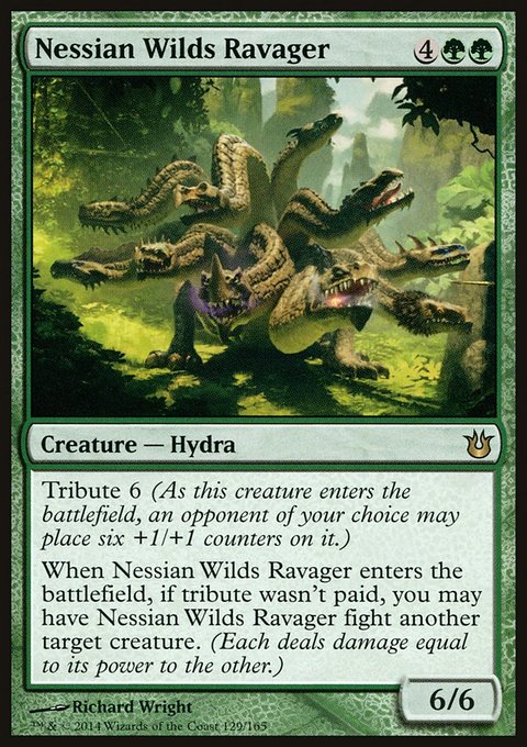 Nessian Wilds Ravager, Born of the Gods #129, Magic: The Gathering card