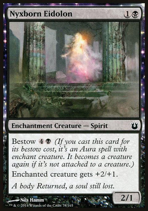 Nyxborn Eidolon, Born of the Gods #78, Magic: The Gathering card