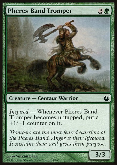Pheres-Band Tromper, Born of the Gods #134, Magic: The Gathering card