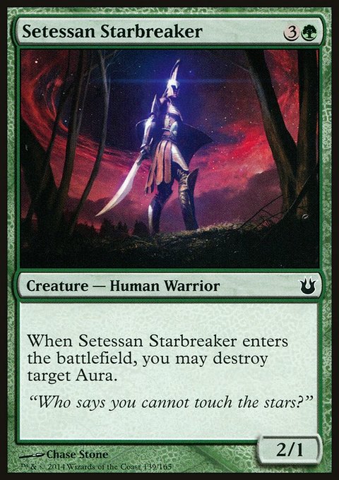 Setessan Starbreaker, Born of the Gods #139, Magic: The Gathering card