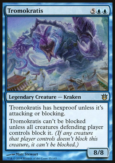 Tromokratis, Born of the Gods #55, Magic: The Gathering card