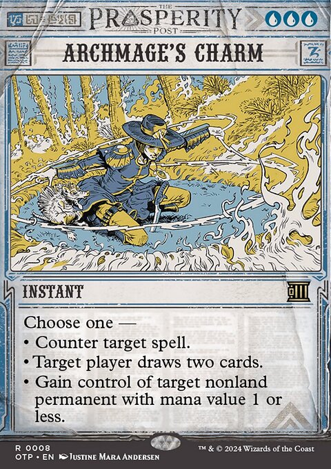 Archmage's Charm, Breaking News #8, Magic: The Gathering card