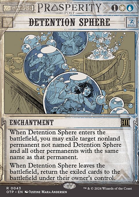 Detention Sphere, Breaking News #43, Magic: The Gathering card