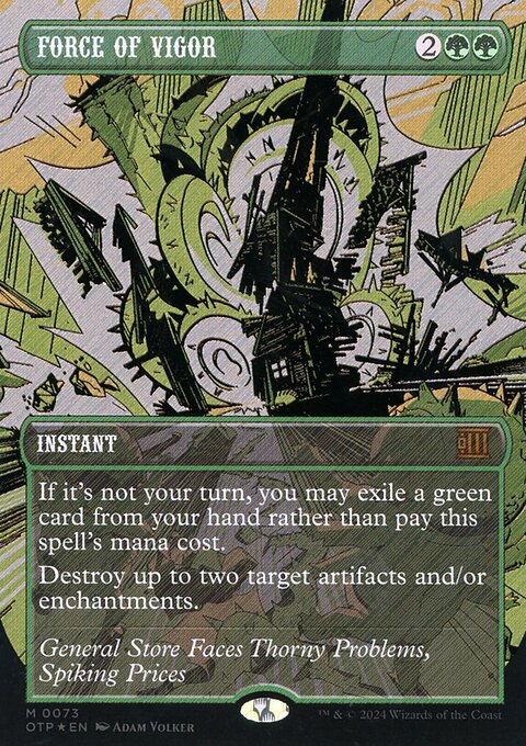 Force of Vigor, Breaking News #73, Magic: The Gathering card