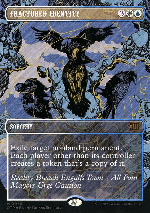 Fractured Identity, Breaking News #76, Magic: The Gathering card