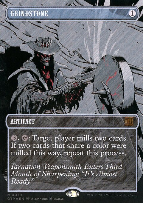 Grindstone, Breaking News #79, Magic: The Gathering card